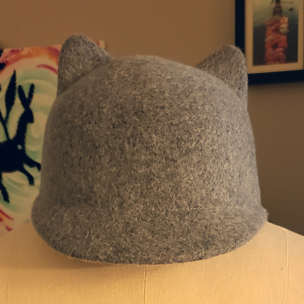 Felt Cat Ear Hat